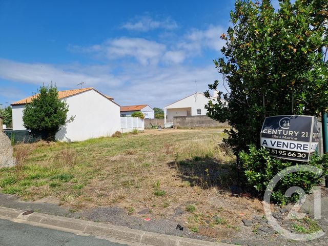 terrain à vendre - 251.0 m2 - OLONNE SUR MER - 85 - PAYS-DE-LOIRE - Century 21 Bleu Marine