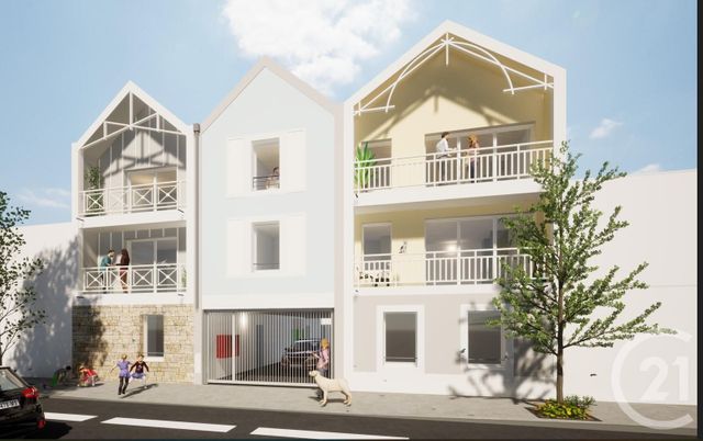 Appartement F3 à vendre - 3 pièces - 50.42 m2 - LES SABLES D OLONNE - 85 - PAYS-DE-LOIRE - Century 21 Bleu Marine