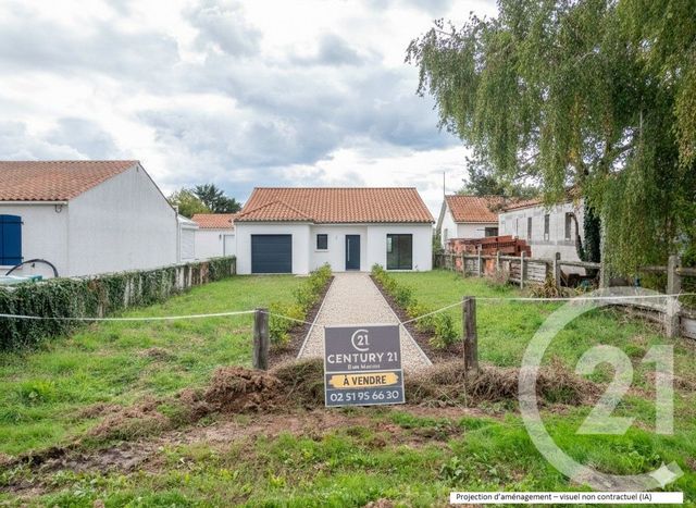 terrain à vendre - 839.0 m2 - L ILE D OLONNE - 85 - PAYS-DE-LOIRE - Century 21 Bleu Marine