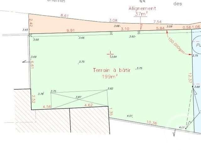 terrain à vendre - 199.0 m2 - OLONNE SUR MER - 85 - PAYS-DE-LOIRE - Century 21 Bleu Marine