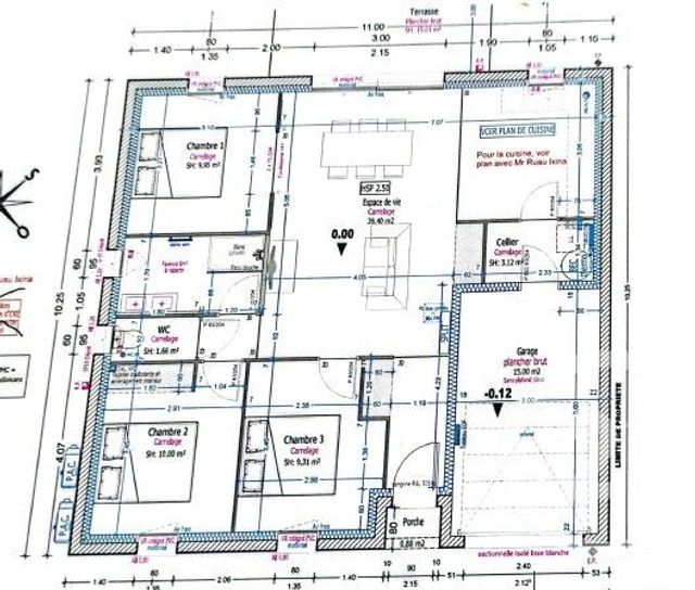 maison à louer - 4 pièces - 78.71 m2 - TALMONT ST HILAIRE - 85 - PAYS-DE-LOIRE - Century 21 Bleu Marine