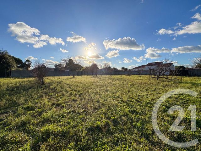 terrain à vendre - 865.0 m2 - OLONNE SUR MER - 85 - PAYS-DE-LOIRE - Century 21 Bleu Marine