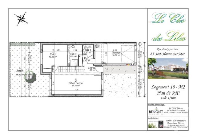 Maison à louer OLONNE SUR MER