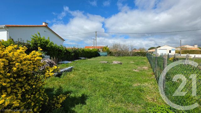 terrain à vendre - 620.0 m2 - OLONNE SUR MER - 85 - PAYS-DE-LOIRE - Century 21 Bleu Marine