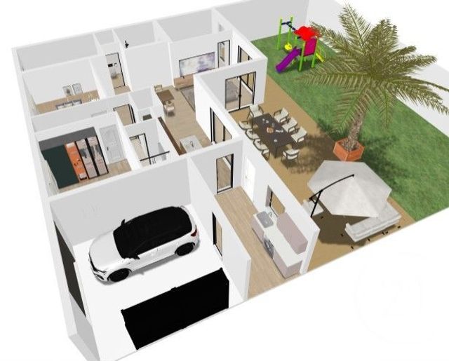 maison à vendre - 5 pièces - 115.0 m2 - OLONNE SUR MER - 85 - PAYS-DE-LOIRE - Century 21 Bleu Marine