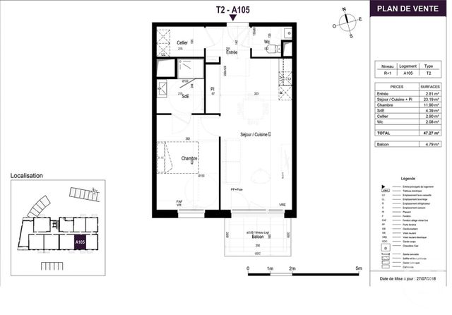 Appartement T2 à louer OLONNE SUR MER